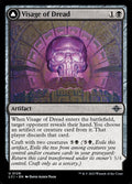 Visage of Dread // Dread Osseosaur | LCI #129 | Nonfoil | English, catalog image