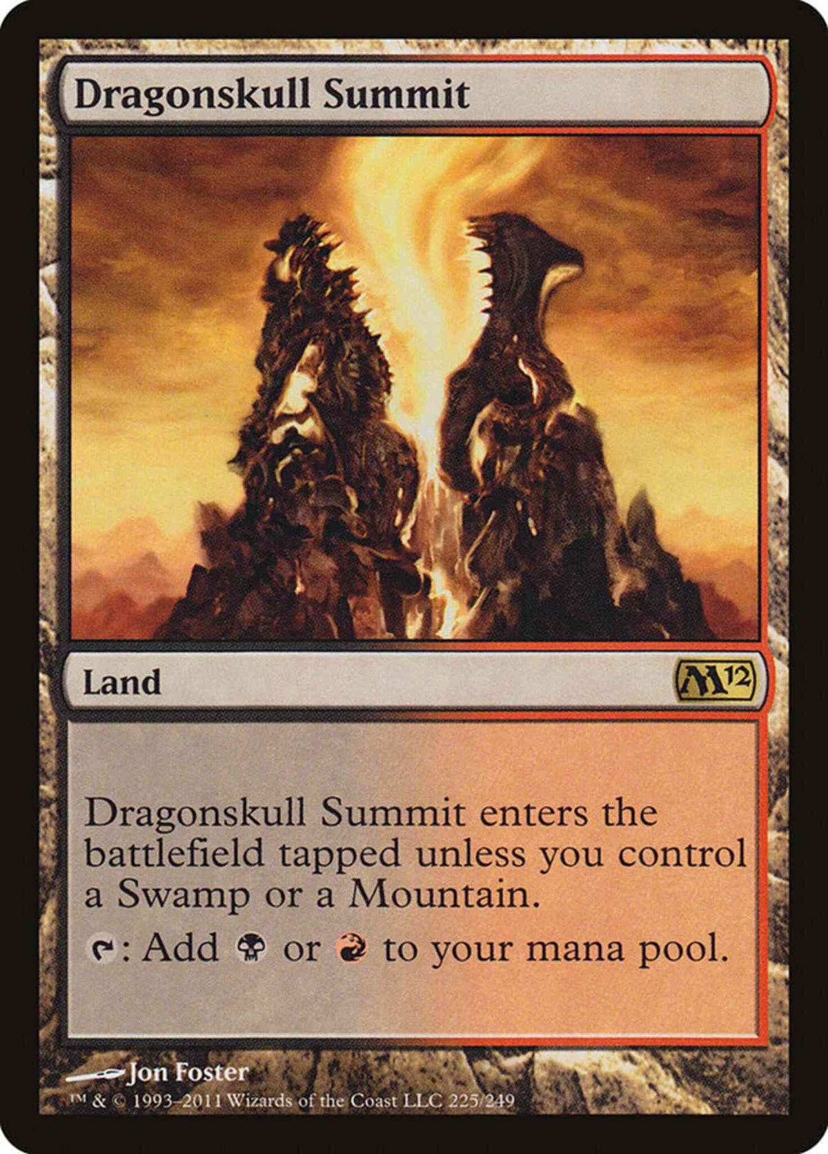 Dragonskull Summit | M12 #225 | Nonfoil | English