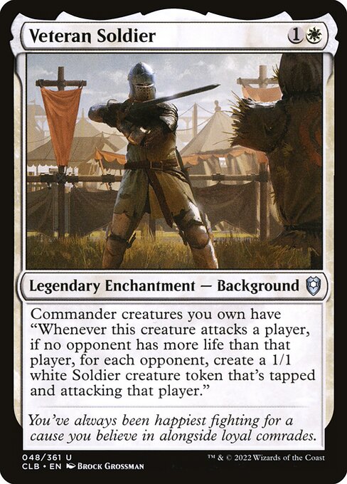 Veteran Soldier | CLB #48 | Nonfoil | English, catalog image