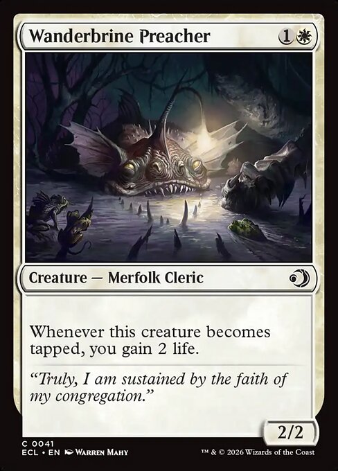 Wanderbrine Preacher | ECL #41 | Nonfoil | English, catalog image