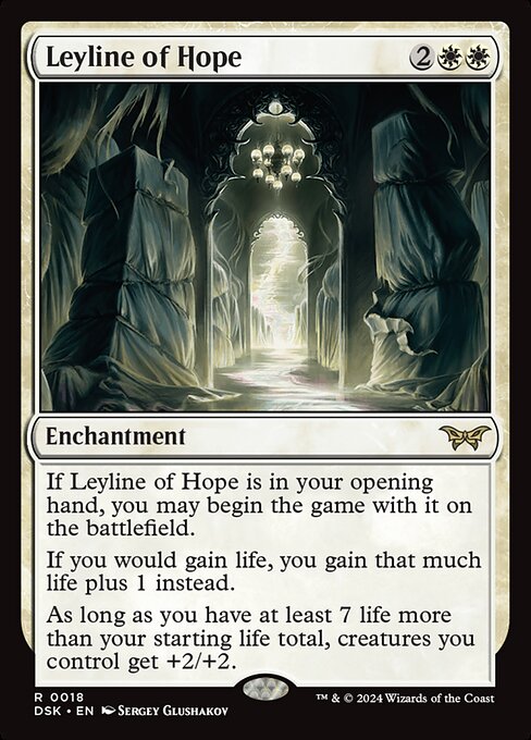 Leyline of Hope, DSK #18, English, catalog image