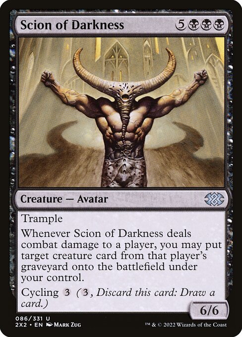Scion of Darkness | 2X2 #86 | Nonfoil | English, catalog image