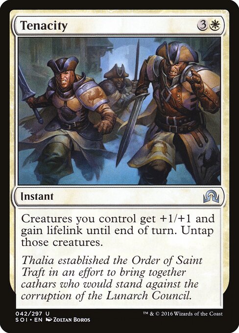 Tenacity | SOI #42 | Nonfoil | English, catalog image