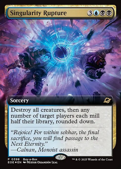 Singularity Rupture, EOE #398, English, catalog image