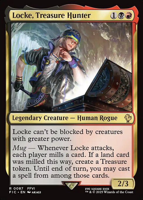 Locke, Treasure Hunter | FIC #87 | Nonfoil | English, catalog image