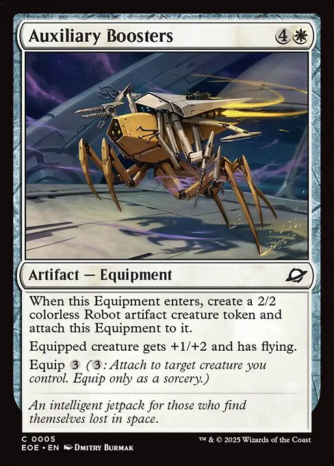 Auxiliary Boosters | EOE #5 | Nonfoil | English, catalog image