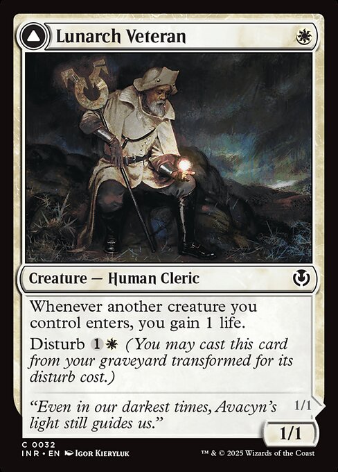 Lunarch Veteran // Luminous Phantom, INR #32, English, catalog image