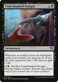 Underhanded Designs | KLD #104 | Nonfoil | English, catalog image