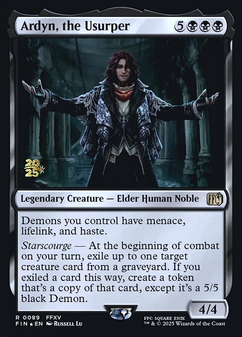 Ardyn, the Usurper, PFIN #89s, English, catalog image