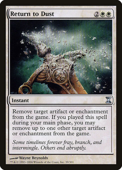 Return to Dust | TSP #39 | Nonfoil | English, catalog image