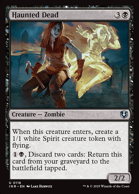 Haunted Dead | INR #116 | Nonfoil | English, catalog image