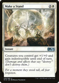 Make a Stand | M19 #26 | Nonfoil | English, catalog image