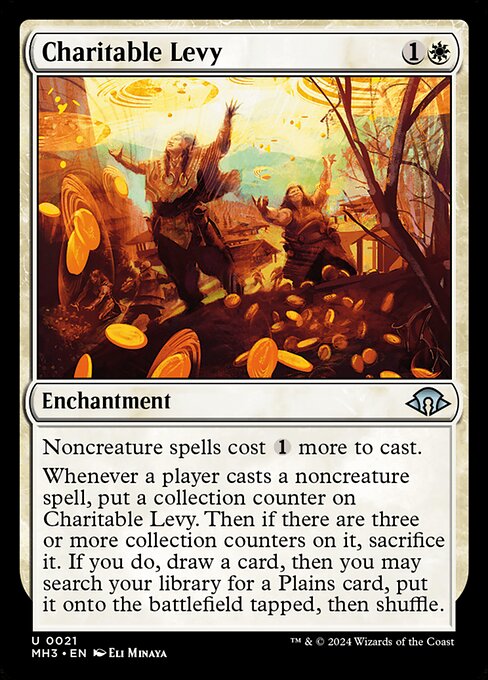 Charitable Levy | MH3 #21 | Nonfoil | English, catalog image