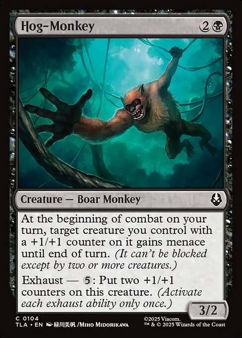 Hog-Monkey | TLA #104 | Foil | English, catalog image