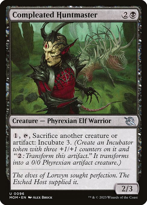 Compleated Huntmaster | MOM #96 | Nonfoil | English, catalog image