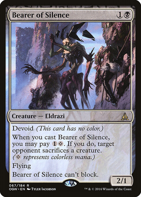 Bearer of Silence | OGW #67 | Nonfoil | English, catalog image