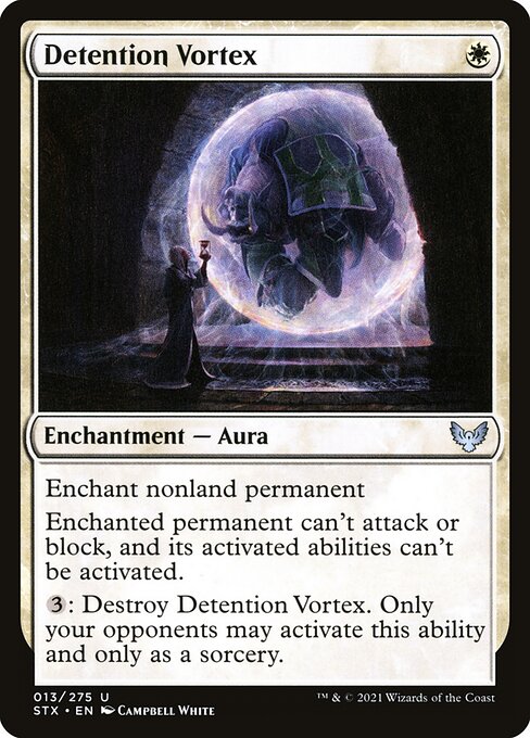Detention Vortex | STX #13 | Nonfoil | English, catalog image