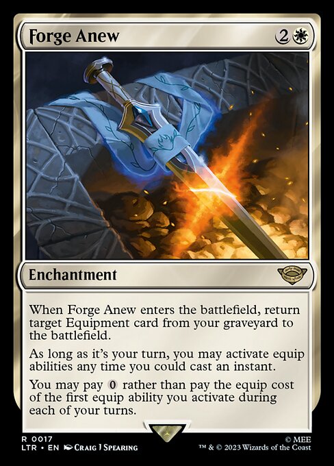 Forge Anew, LTR #17, English, catalog image
