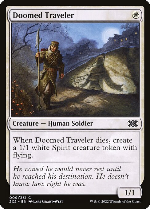 Doomed Traveler | 2X2 #9 | Nonfoil | English, catalog image