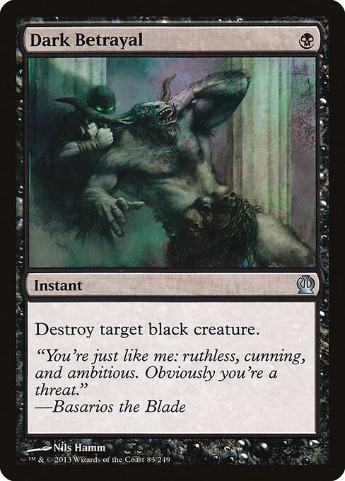 Dark Betrayal | THS #83 | Nonfoil | English, catalog image