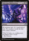 Malicious Malfunction | NEO #110 | Nonfoil | English, catalog image