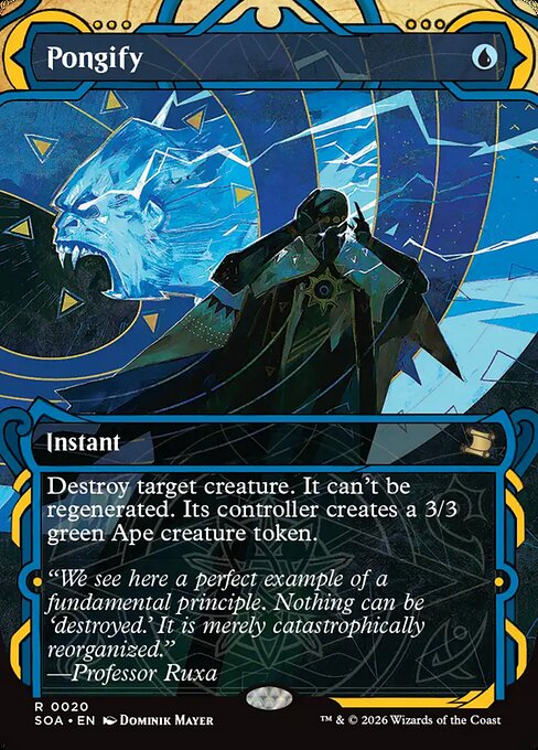 Pongify, SOA #20, English, catalog image