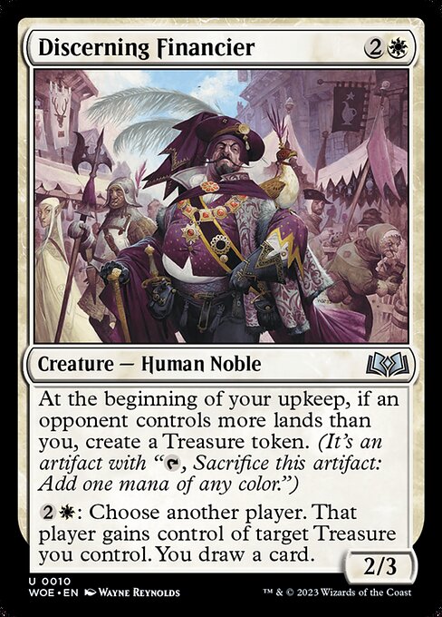 Discerning Financier | WOE #10 | Foil | English, catalog image