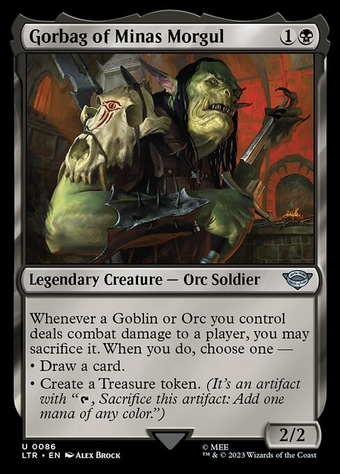Gorbag of Minas Morgul | LTR #86 | Nonfoil | English, catalog image