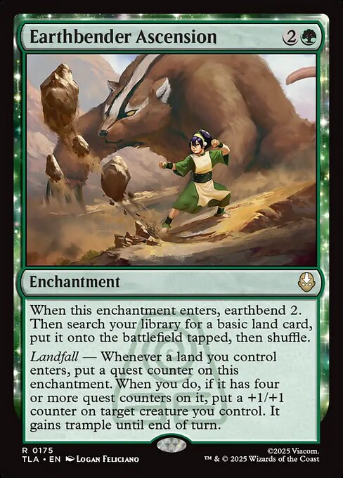 Earthbender Ascension, TLA #175, English, catalog image
