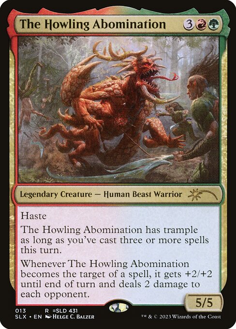 The Howling Abomination | SLX #13 | Nonfoil | English, catalog image