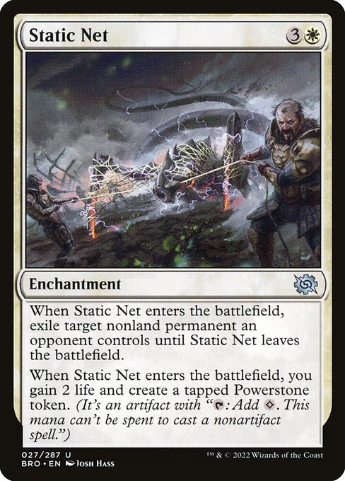 Static Net | BRO #27 | Nonfoil | English, catalog image