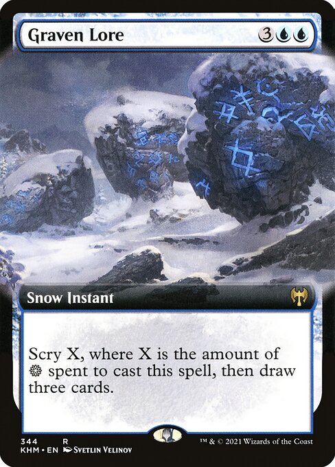 Graven Lore, KHM #344, English, catalog image