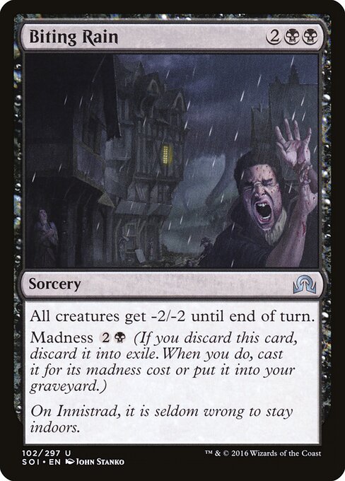 Biting Rain | SOI #102 | Nonfoil | English, catalog image