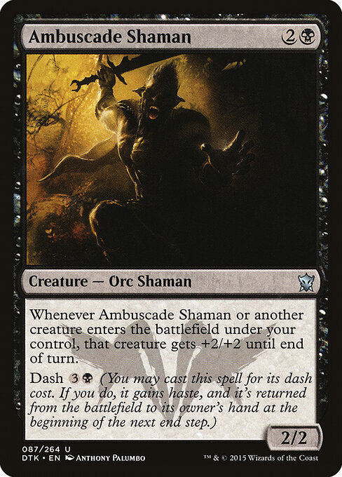 Ambuscade Shaman | DTK #87 | Nonfoil | English, catalog image