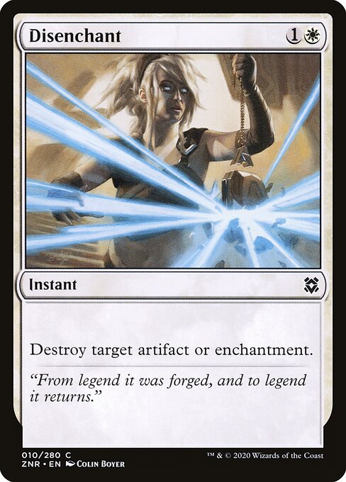 Disenchant | ZNR #10 | Nonfoil | English, catalog image