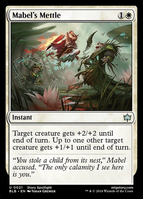 Mabel's Mettle | BLB #21 | Foil | English, catalog image