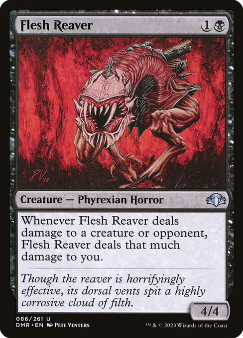 Flesh Reaver | DMR #86 | Nonfoil | English, catalog image