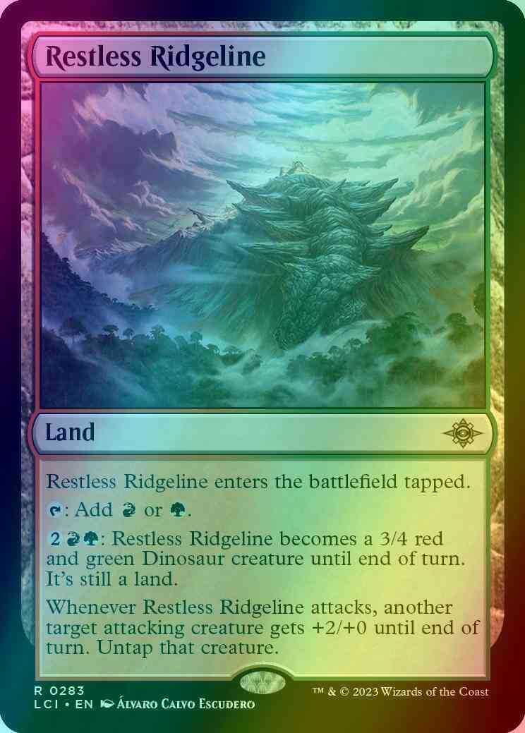 Restless Ridgeline | LCI #283 | Foil | English