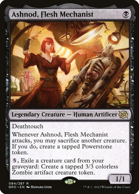 Ashnod, Flesh Mechanist | BRO #84 | Nonfoil | English, catalog image