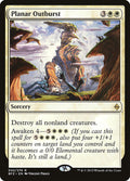 Planar Outburst | BFZ #42 | Nonfoil | English, catalog image