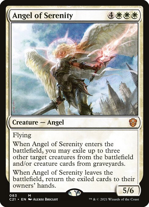 Angel of Serenity, C21 #83, English, catalog image
