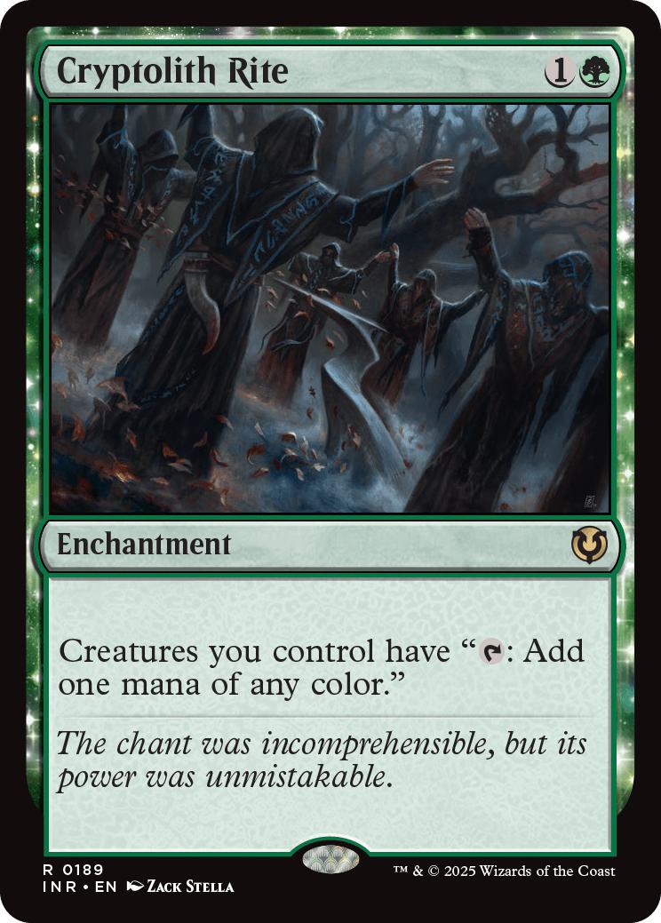 Cryptolith Rite | INR #189 | Nonfoil | English