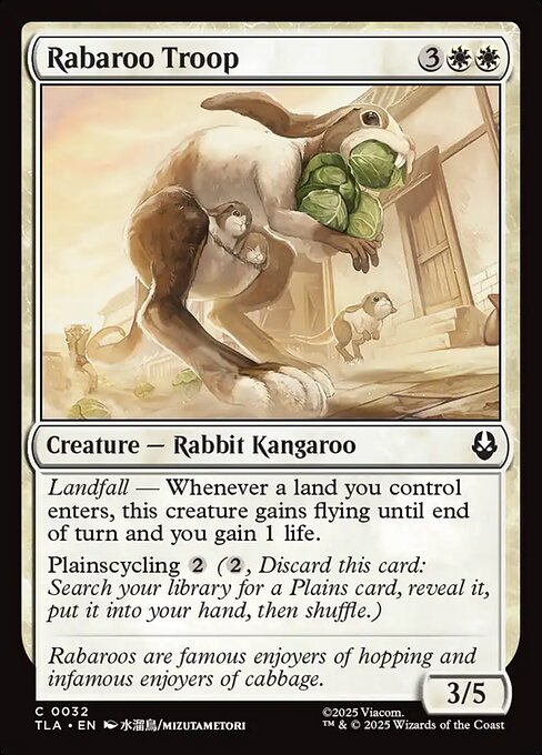 Rabaroo Troop | TLA #32 | Nonfoil | English, catalog image