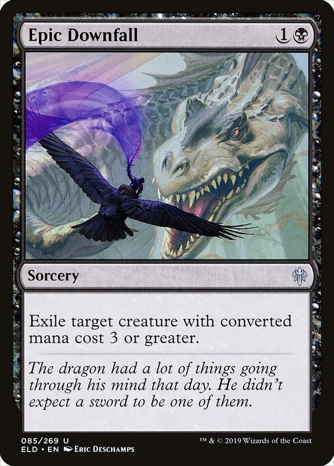 Epic Downfall | ELD #85 | Nonfoil | English, catalog image