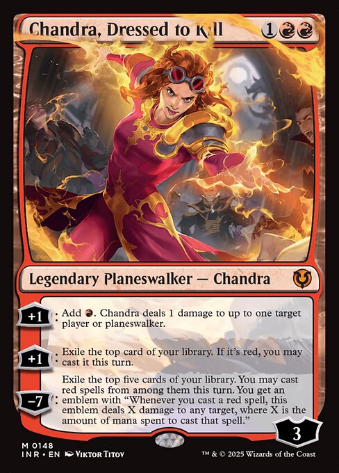 Chandra, Dressed to Kill, INR #148, English, catalog image