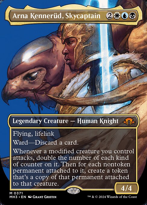 Arna Kennerüd, Skycaptain | MH3 #371 | Nonfoil | English, catalog image