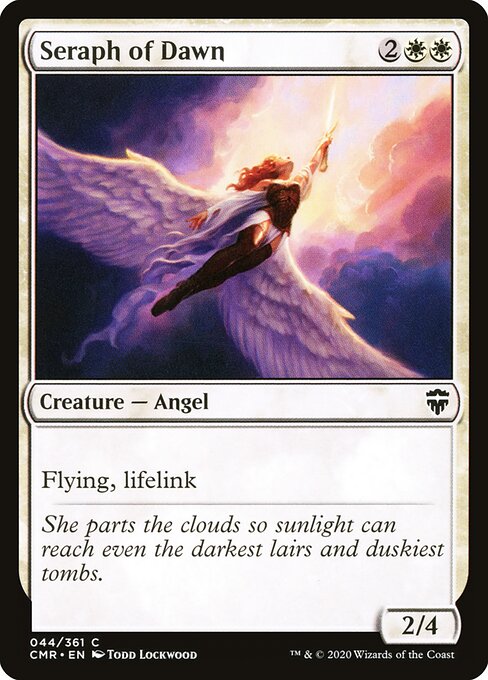 Seraph of Dawn | CMR #44 | Nonfoil | English, catalog image