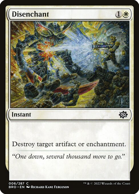 Disenchant | BRO #6 | Nonfoil | English, catalog image