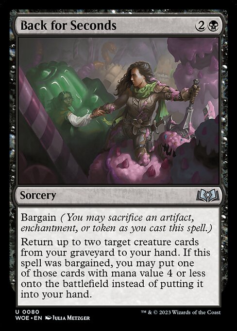 Back for Seconds | WOE #80 | Nonfoil | English, catalog image
