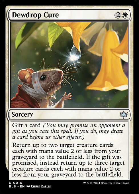 Dewdrop Cure | BLB #10 | Foil | English, catalog image